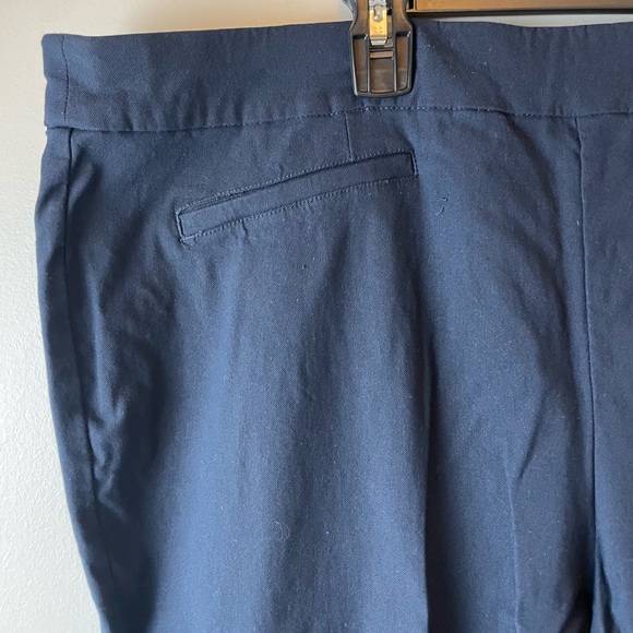 Michel Studio Collection Versatile Alexa Pull On Dress Pants in Navy, Size 18P - Picture 2 of 5